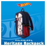 Concept One Hot Wheels 1968 Backpack, Classic Heritage Design for Men and Women, Navy, 12 Inch - Retail: $46