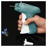 Clothes Price Label Tagging Gun, Labeler Clothing Tag Attacher with 1000(±50) White Barbs Fasteners and 5 Extra Steel Needles - Retail: $8