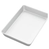Wilton Aluminum 9x13 Inch Rectangular Sheet Pan, Made With Natural Anodized Aluminum, Made Without PFAS, Bakeware Optimal For Even Heating - Retail: $17