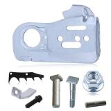 Haishine Guide Bar Plate Kit Bar Bolt Kit for Husqvarna 445 445E 450 450E X-Torq Chainsaw, Guide Bar Plate with Felling Dog Spike Bar Bolt Replacement Parts Replace 544094001,544 09 40-01 - Retail: $1