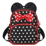 Voikukka Cute Little Girls Mini Backpack Kid Mini Mouse Backpacks for Toddler Girl Book Bag Small Kids Backpack Preschool Toddler Bookbag Children Travel Daycare Bag Child Backpack