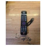 RCA Universal Rechargeable 4-Device Streaming Remote Control  for TV, Audio, Soundbar, Streaming Devices, Ultra-Slim, Rechargeable, Quick Access Keys - Retail: $23