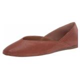 Lucky Brand womens Alba ballet flats, Umber, 8.5 US - Retail: $70
