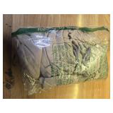 QUNISY 2 Piece Maternity Dress Cardigan Set, Strapless Bodycon Maxi Tube Dresses Long for Baby Shower Photoshoot Formal, Champagne S - Retail: $40