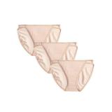 Vanity Fair Illumination String Bikini Panty 18108, Rose Beige Multi, 8 - Retail: $18