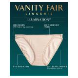Vanity Fair Illumination String Bikini Panty 18108, Rose Beige Multi, 8 - Retail: $18