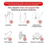 Thousover 4 Pack Lightning to USB C Adapter for iPhone 151617 Pro17 Pro Max,for iPhone 1716 Charger,1716 Accessories,Fast Charging and Data Transfer,USB C Charger Connector Cable,Not for AudioOTG - Re