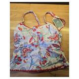 EoMENIE Floral Print 2 Piece Swimsuit Small - Retail: $35