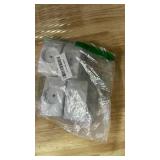 Wall Nanny - Baby Gate Wall Protector (Made in USA) Protect Walls from Pet Gates and Dog Gates - No Safety Hazard on Spindles - for Child Pressure Mounted Baby Gate for Stairs Cup Guard - White, 4 Pac