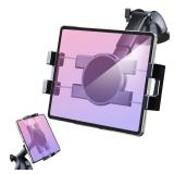 Vadaxx Dashboard and Windshield Car Tablet Mount Holder, Suction Cup Window Dash Phone Stand for iPad Pro 12.99.71110.5AirMini 6 5 4, Galaxy Tab, iPhone 161514Pro, 4.7\-12.9\in Tab Phone - Retail: $10