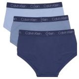 Calvin Klein Boys Modern Cotton Assorted Briefs Underwear, 3 Pack Blue IndigoAshley BlueSkyway Medium - Retail: $18