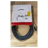 IVANKY Optical Audio Cable 15ft4.5M Long Digital Audio Optical Cable for Soundbar, SPDIF Toslink Fiber Optic Cord [Braided, Gold-Plated Connectors, CL3 Rated] for TV, Samsung, XboxPS4, Sonos-Grey - Re