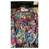 Fymosi Rainbow Animal Print dress size medium  - Retail: $35