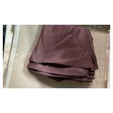 FOLINSandHOME Brown Round Tablecloth 48 Inch Waterproof Heavy Duty Wrinkle Free Polyester Fabric Circle Table Cloth Spillproof Washable Wipeable Circular Table Cover for Party, Banquet, Wedding, Dinin