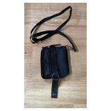 Black Nylon Crossbody wallet bag  - Retail: $25