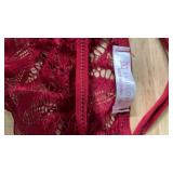 Red Lace thong size XXL  - Retail: $15