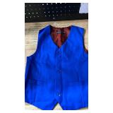 Yuan Lu Royal Blue Formal Vest (no size found)  - Retail: $45