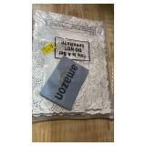 Youyole 150 Pcs Assorted Sizes Paper Doilies for Food 3 Sizes White Lace Rectangle Paper Doilies for Table Wedding Birthday Cakes Desserts Food Decoration, 10.24 x 7.48 Inches - Retail: $17