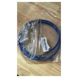 Motorcycle Brake Line, Stainless Brake Hose, Motorcycle Braided Steel Brake Clutch, Pack of 1, Flexible Brake Line for Bikes Motocross Street Bikes (120cm47.2\,Blue) - Retail: $11in