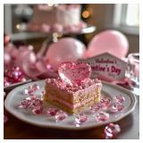 HappyFiller 250 PCS Pink Acrylic Crystals Gems 20 mm Fake Diamonds Party Favors Confetti Wedding Reception Decorations Table Scatter Poppers,Arts Crafts,Vase Fillers,Diving Pool Treasure Jewels (lid i