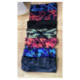 Zhanmai 8 Pieces Boys Headbands Athletic Sweatbands Kids Sports Wicking Breathable Headbands Elastic Girls Boys for Football Basketball Running Exercise(Vigorous Style) - Retail: $10