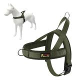 Plutus Pet No Pull Dog Harness with Breathable Mesh Padded, Adjustable Reflective Escape Proof Dog Harness, Quick Fit Dog Vest Harness for Small Medium Large Dogs(XL, Ranger Green) - Retail: $19