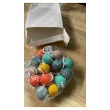 Boao 2 Pieces Wool Felt Ball Garland Colorful Pom Pom Garland Handmade 6.5 Feet Long 24 Balls Felt Banner for Wall Christmas Tree Decoration (Cute Colors) - Retail: $13