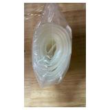 Chanzon 2:1 Ratio 2-38\ (60mm) Heat Shrink Tubing 3.3Ft Roll (1M Total Length) ClearTransparent Polyolefin Sleeving Wrap Shrinking 2 to 1 1pcs - Retail: $13in