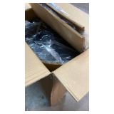 Safco Half Round Receptacle in Black - Retail: $87