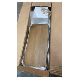 Bamworld Shoe Bench 5-Tier Brown 60CM *has a couple cracks down the middle of one shelf, still works* - Retail: $89