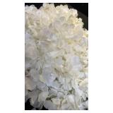 White Silk Hydrangea Flower Garland 10pc (4ft) - Retail: $15