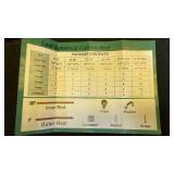 QDWIS Leaf Spherical Curtain Rod - Wood Grain Grey 18-45in Adjustable - Retail: $35