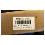 Black Corrugated Storage Rack with Suction Cups - Retail: $15