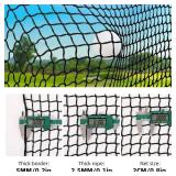Amazgolf 10x10ft Golf Batting Cage with Quick Installation Tool and Rope, Practice Net for Indoor, Outdoor, Ceiling, Garage, Driver, Golf Simulator, Impact Screen - Retail: $108