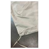 Tan Waterproof Outdoor Cushion Cover Set with Ties 2pk - Retail: $25