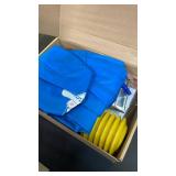 Herding Ball for Dogs 22 Inch - Dual-Layer Heavy Duty Herding Ball for Australian Shepherds, Border Collies and Cattle Dogs | Outdoor Herding Toy for MediumLarge Dogs - Backyard Training and Play-Blue