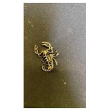 Gold-Tone Scorpion Brooch Pin - Retail: $12