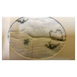 Kolissy Muslin Baby Lounger Cover - Bear Design in Grey - Retail: $25