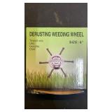 6-inch Derusting Weeding Wheel - Twisted Wire Brush - Retail: $15