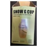 500ml Snow G Cup Food Grade PC Material - Retail: $12