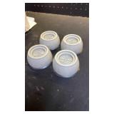 Gray Anti-Vibration Pads - Set of 4 - Retail: $12