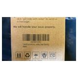 Modern White Toilet Brush with Holder Set - Retail: $15