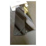 Acrylic Riser Black Acrylic Shelf Riser 3 Tier Perfume Organizer Cologne Display Stand Large Cupcake Stand Shelf for Funko POP Desserts Holder Collection Cosmetic Products Tabletop Use 12\X8\inX6\in -