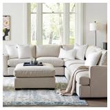 MIULEE 24x24 Down Alternative Pillow Insert Euro Decorative Throw Pillow 24 x 24 Inch Body Bed Sleeping Ultra Soft Fluffy Form for Sofa Couch Bed - Retail: $29