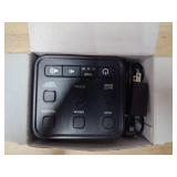 Big Red Rooster Sound Machine - 6 Sleep Sounds - Portable White Noise Machine for Office Privacy and Adult Sleeping - Compact Travel or Home - Dual Power Options - Black - Retail: $19