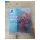 Mini Karaoke Machine for Kids Adults, Portable Bluetooth Speaker with 2 Wireless Karaoke Microphones,2025 TOP Birthday Gifts Toys for Boys 3,4, 5, 6, 7, 8+Years Old Toddler Karaoke Player(Black) - Ret