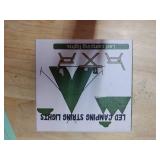 Camping String Light 4 in 1 Retractable 42ft Solar USB Rechargeable 3600mAh Waterproof Hanging Outdoor Camping Lantern with 8 Lighting Modes, Portable Tent Lights for Hiking, Yard, RV (Warm Light) - R