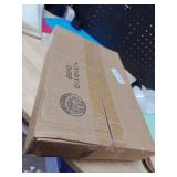 US Acrylic White Plastic Serving Trays (Set of 4) 15 x 10 | Large Unbreakable Reusable Rectangular Party Platters | Serve Appetizers, Fruit, Veggies, and Desserts | BPA-Free and Made in USA - Reta