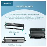 LinkDocs DR229CL Drum Unit Compatible Replacements (Drum only) for Brother DR-229CL DR229 Used with TN229 TN229XL Toner MFC-L3780CDW MFC-L3720CDW MFC-L3765CDW HL-L3280CDW HL-L3220CW Printer, 4 Pack - 