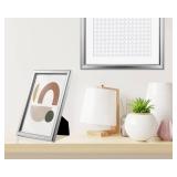LaVie Home 4x6 Picture Frames (12 Pack, Silver) Simple Designed Photo Frame with High Definition Glass for Wall Mount and Table Top Display, Set of 12 Classic Collection - Retail: $22